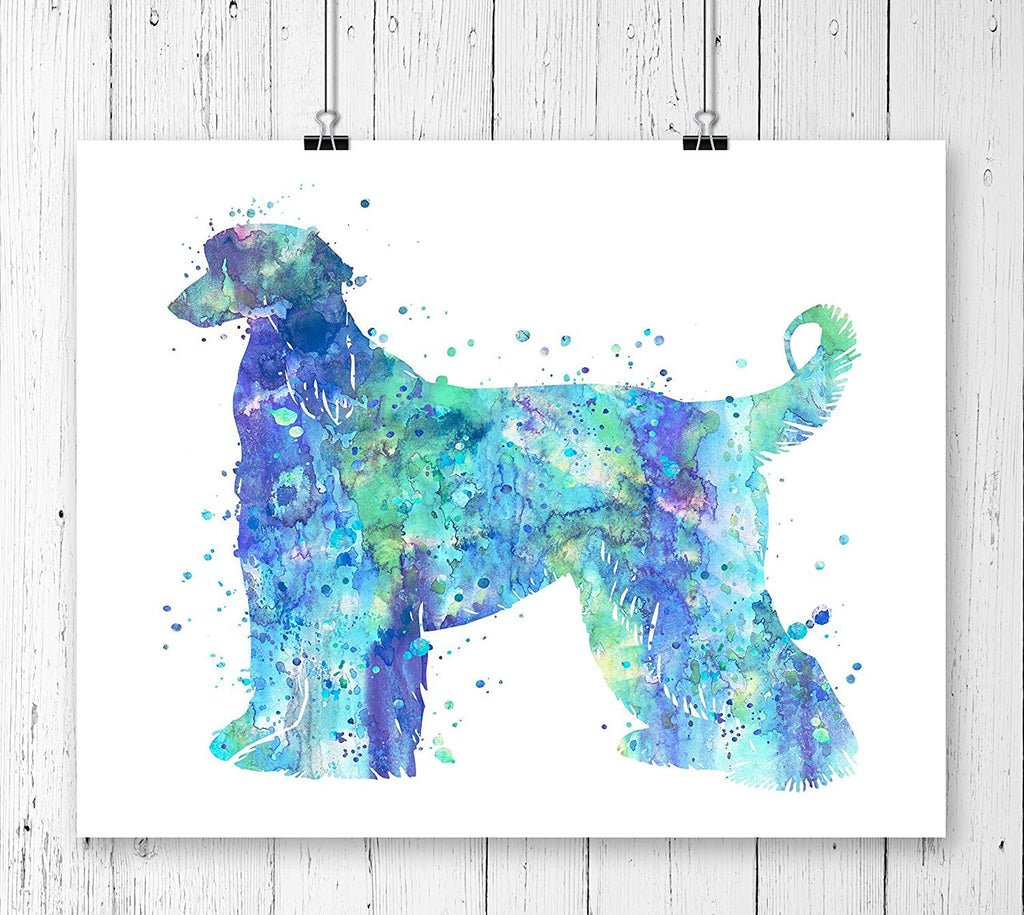 Afghan Hound Art Print - Unframed - Zuzi's