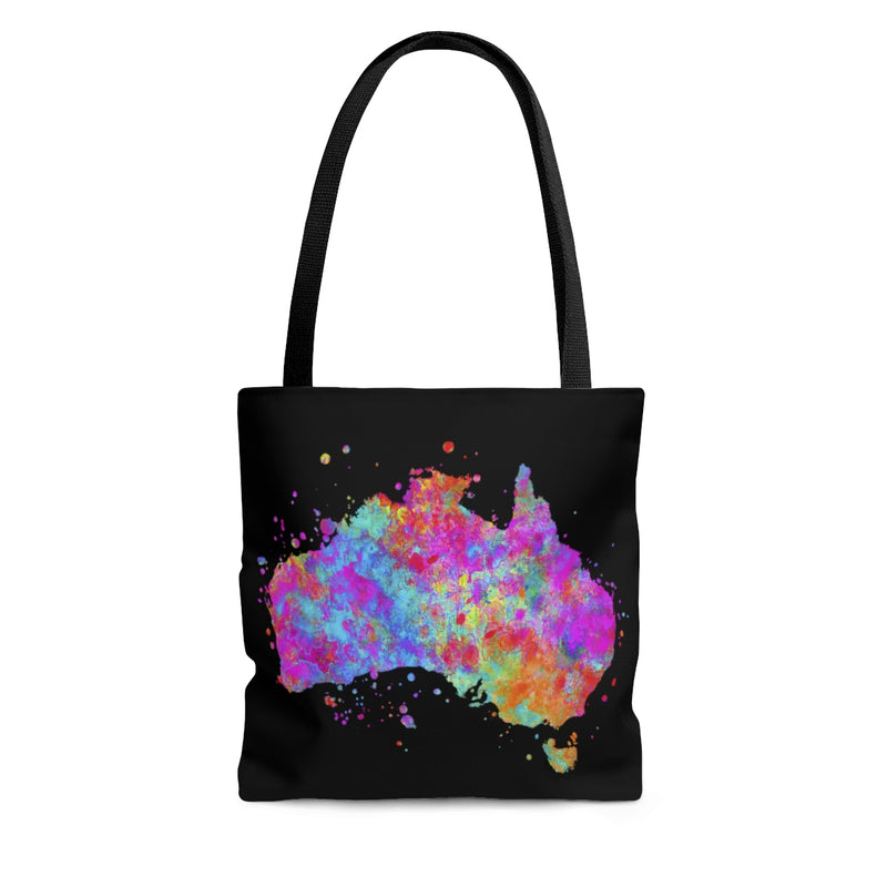 Watercolor Australia Map Tote Bag - Zuzi's