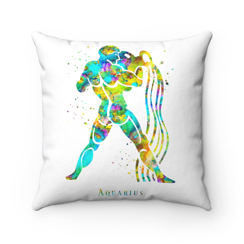 Aquarius Square Pillow - Zuzi's