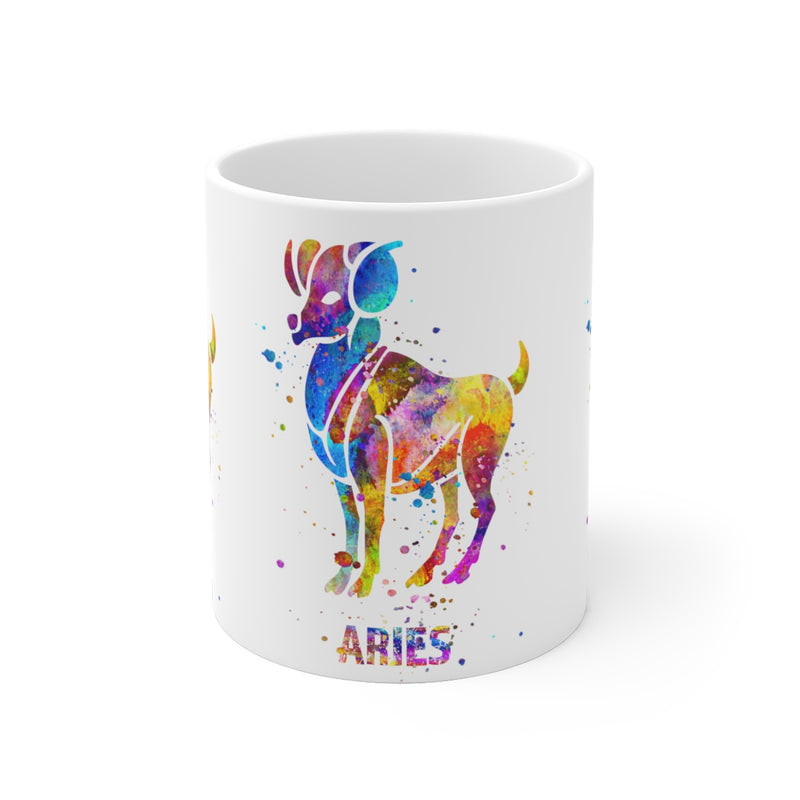 Aries Zodiac Sign Mug - 11 oz, 15 oz - Zuzi's