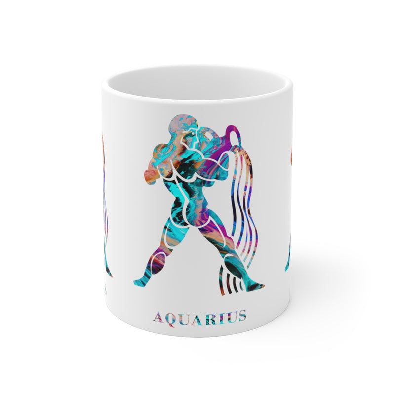 Aquarius Zodiac Sign Mug - Zuzi's