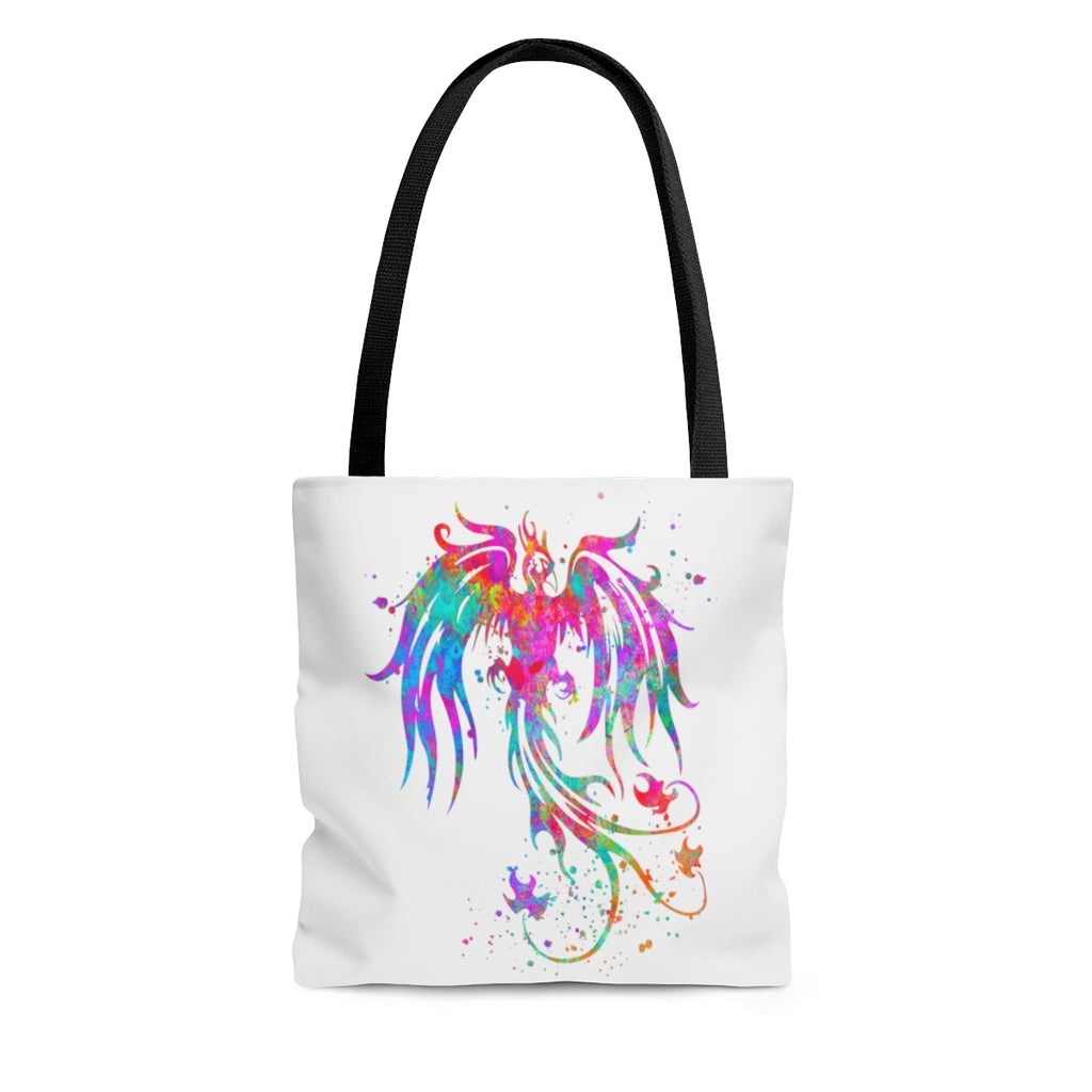 Watercolor Phoenix Bird Tote Bag - Zuzi's