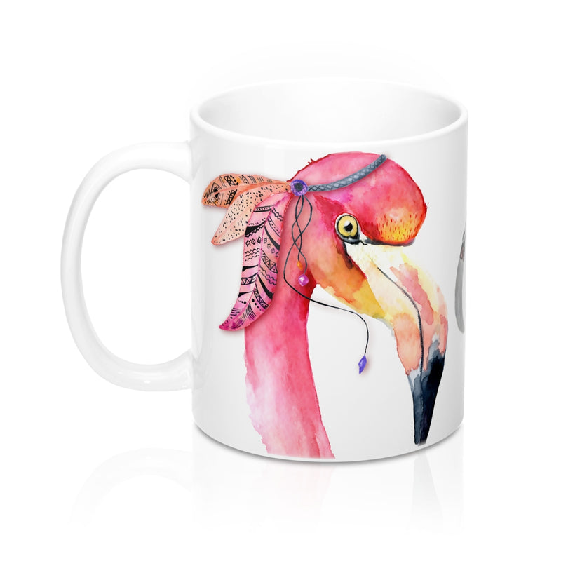 Watercolor Flamingo Mug - Zuzi's