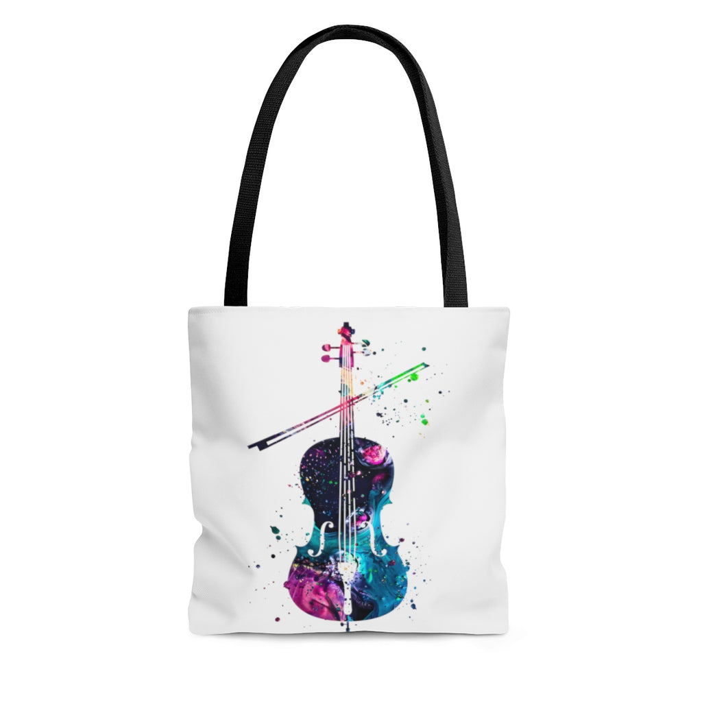 Watercolor Cello Tote Bag - Zuzi's