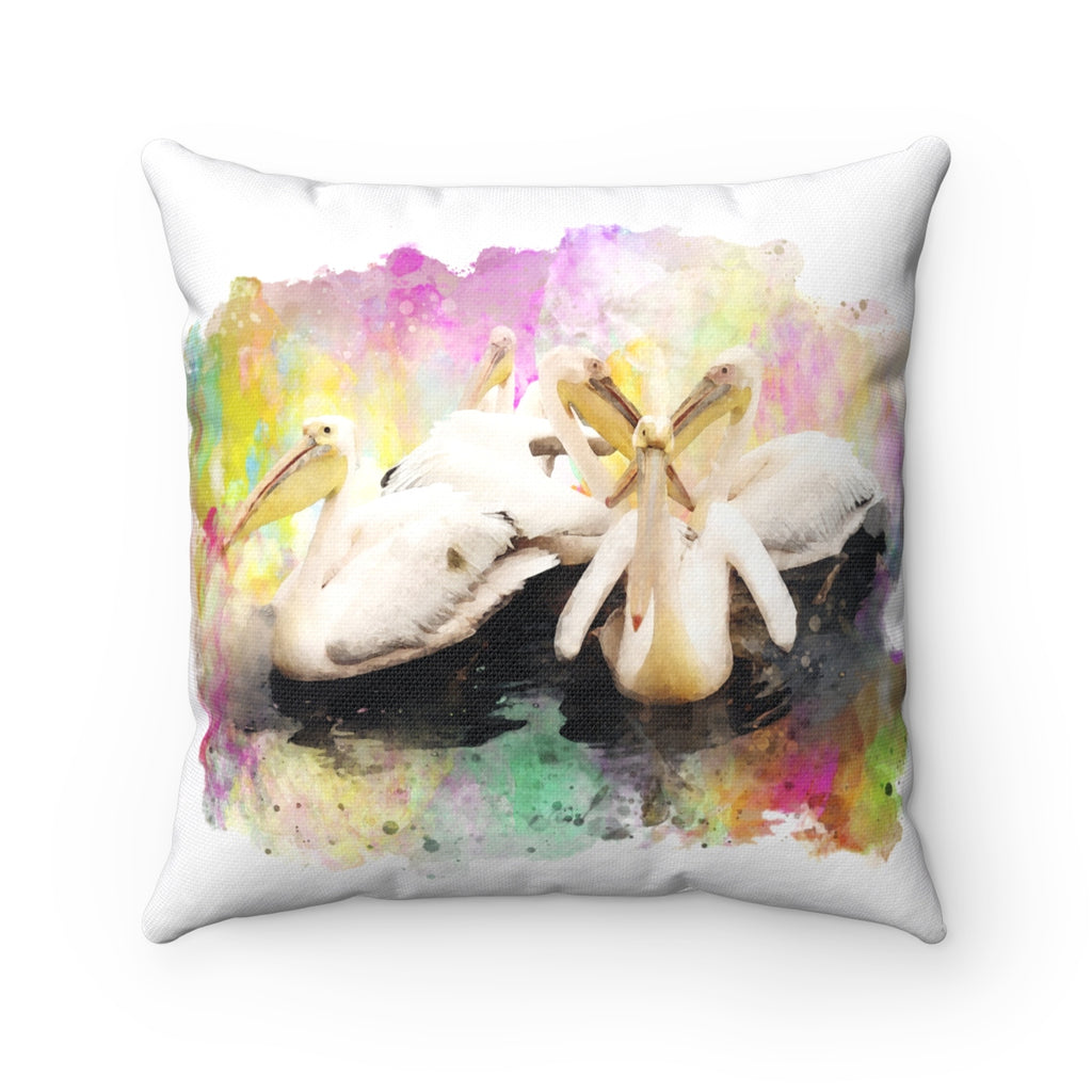 Pelicans Square Pillow - Zuzi's