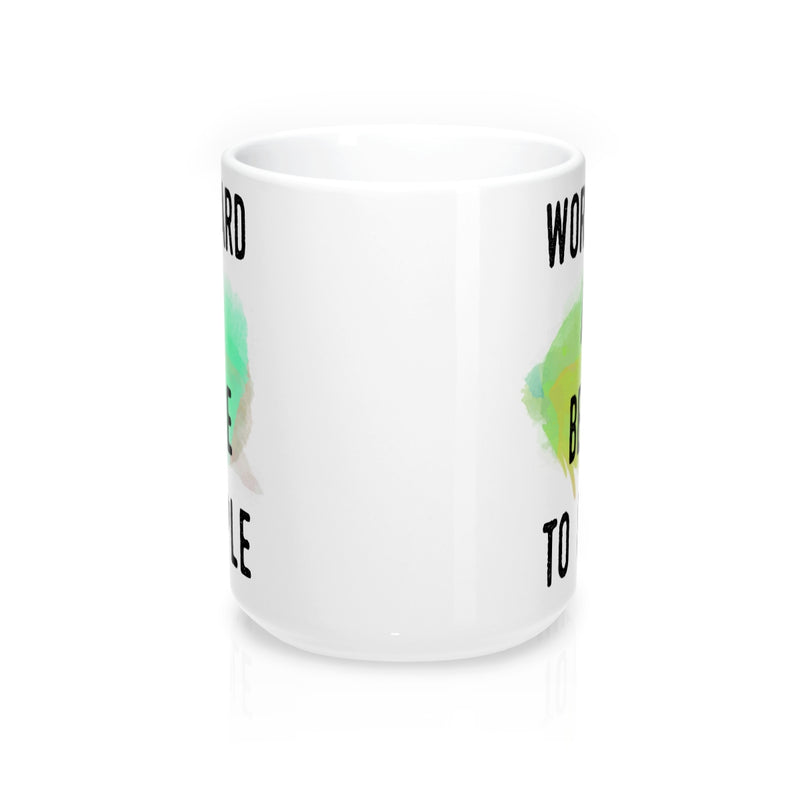 Work Hard And Be Nice To People Inspirational  Quote Mug - Zuzi's