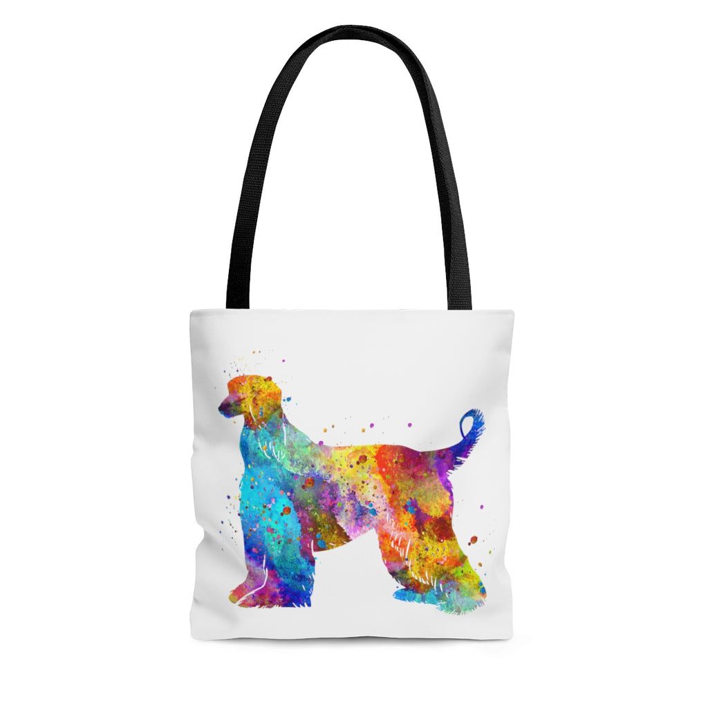 Watercolor Afghan Hound Tote Bag - Zuzi's