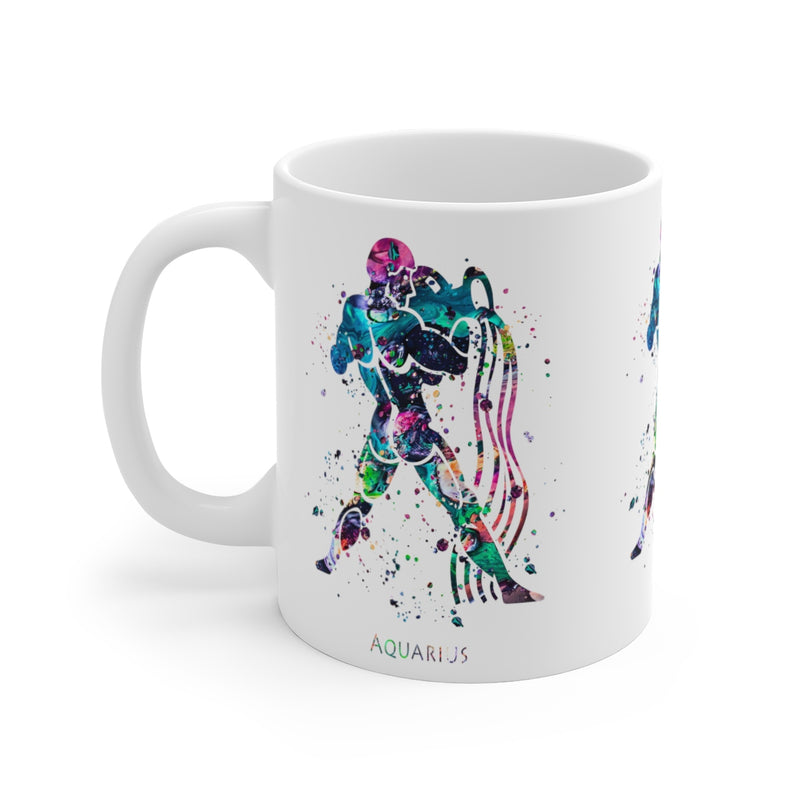 Aquarius Zodiac Sign Mug - 11 oz, 15 oz - Zuzi's