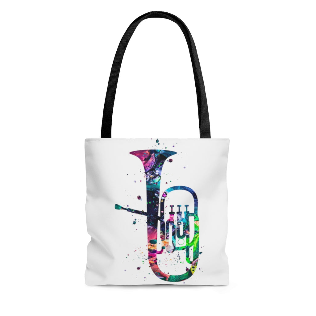 Watercolor Tuba Tote Bag - Zuzi's