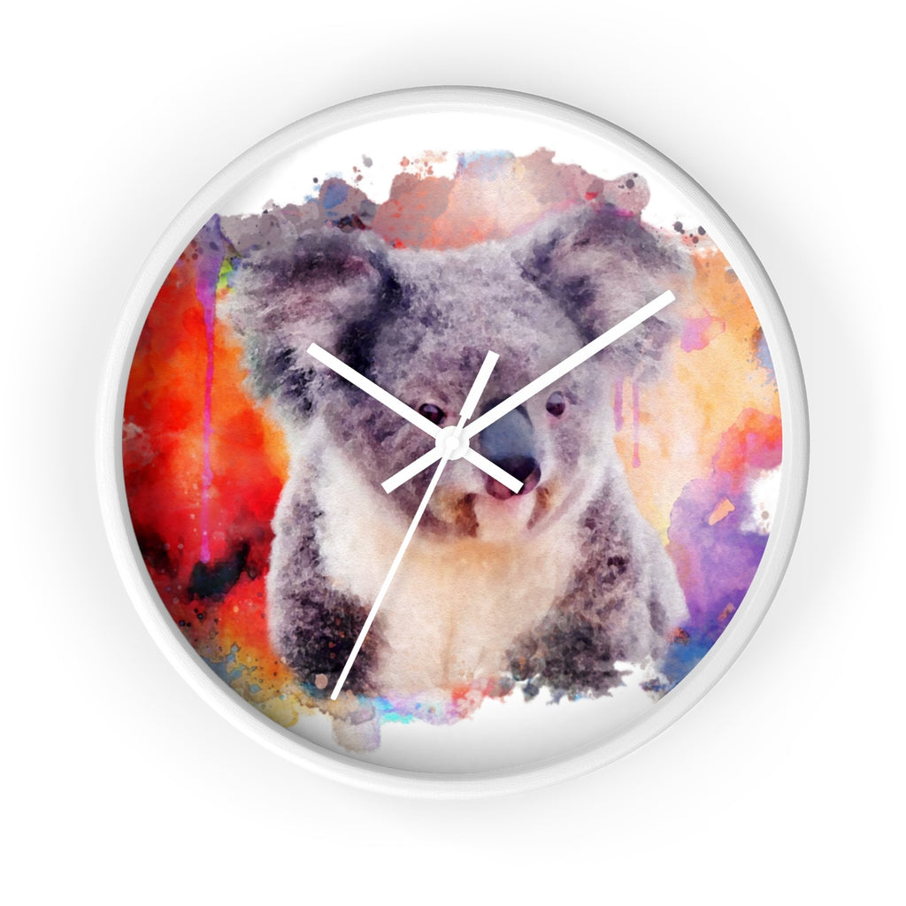 Watercolor Koala Wall Clock - Zuzi's