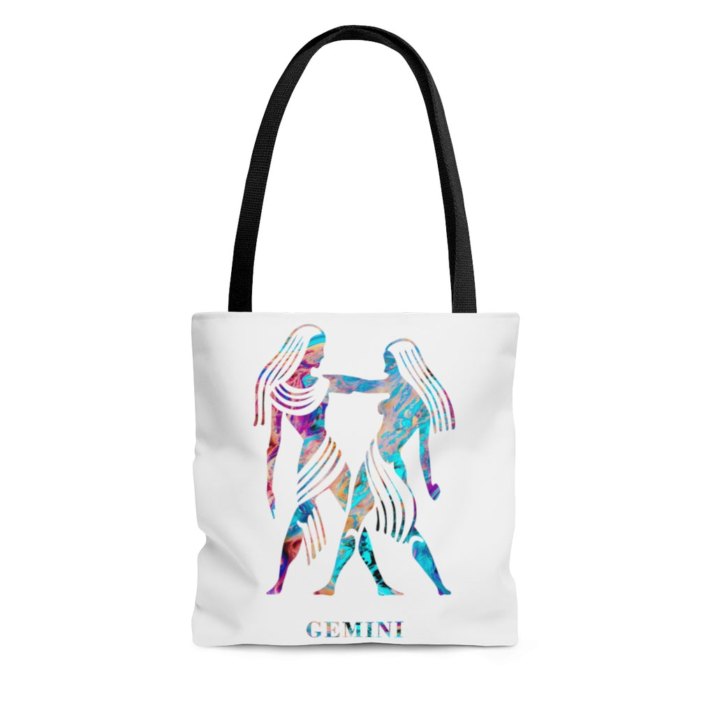 Gemini Zodiac Sign Tote Bag - Zuzi's