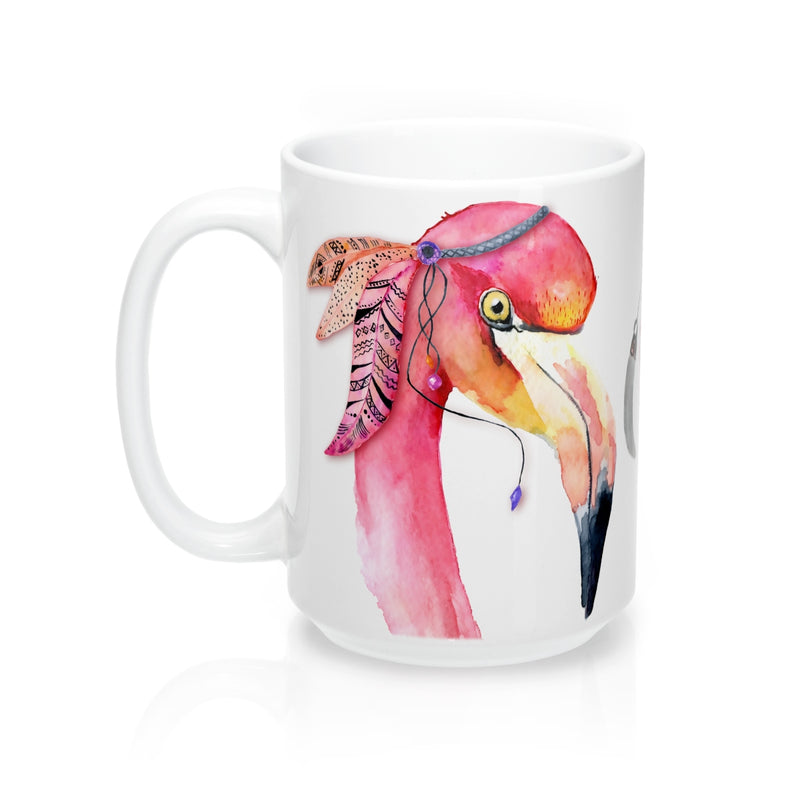 Watercolor Flamingo Mug - Zuzi's