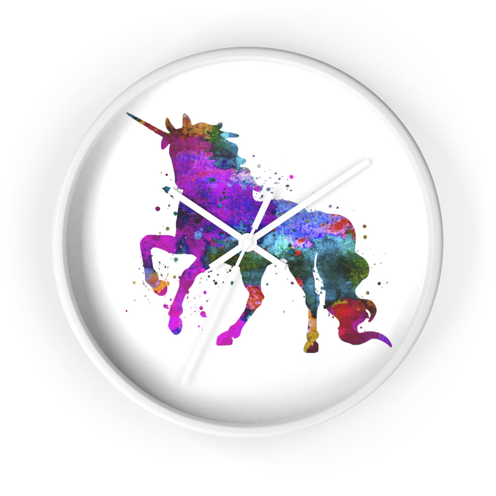 Watercolor Unicorn Wall Clock - Zuzi's