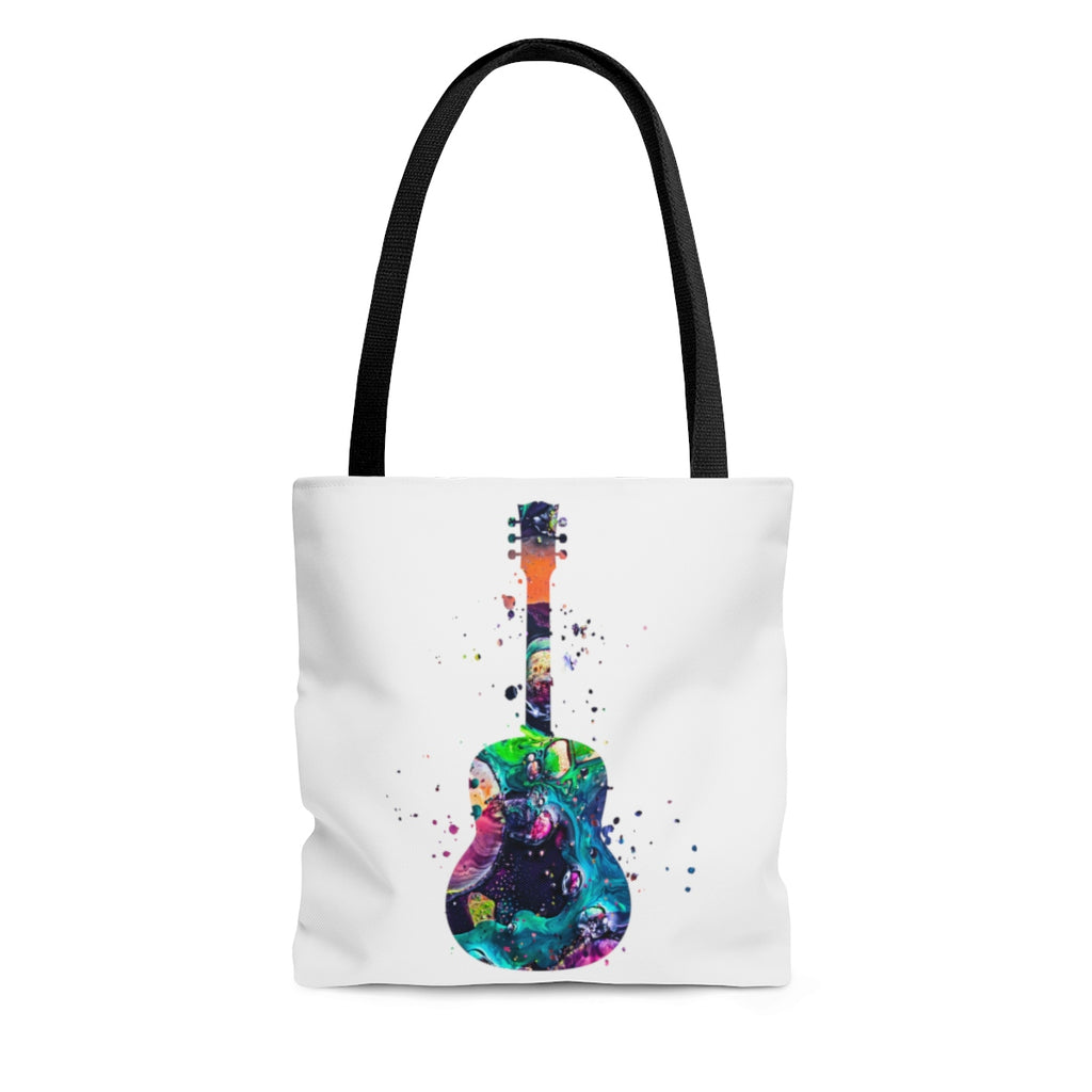 Watercolor Guitar Tote Bag - Zuzi's