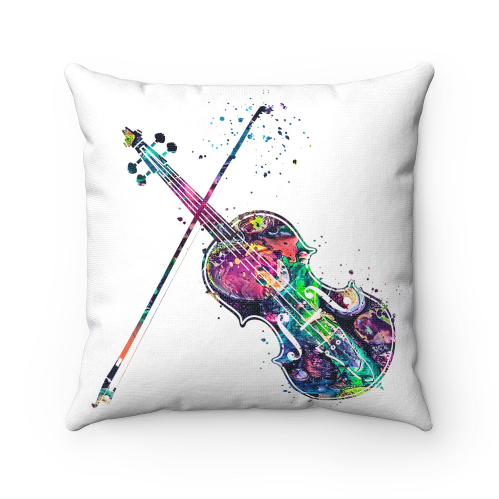 Violin Square Pillow - Zuzi's