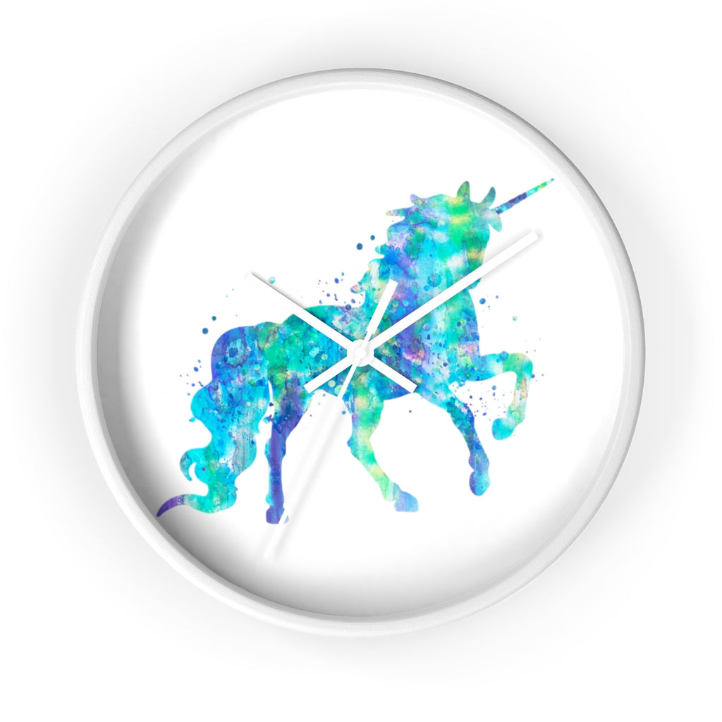 Watercolor Unicorn Wall Clock - Zuzi's