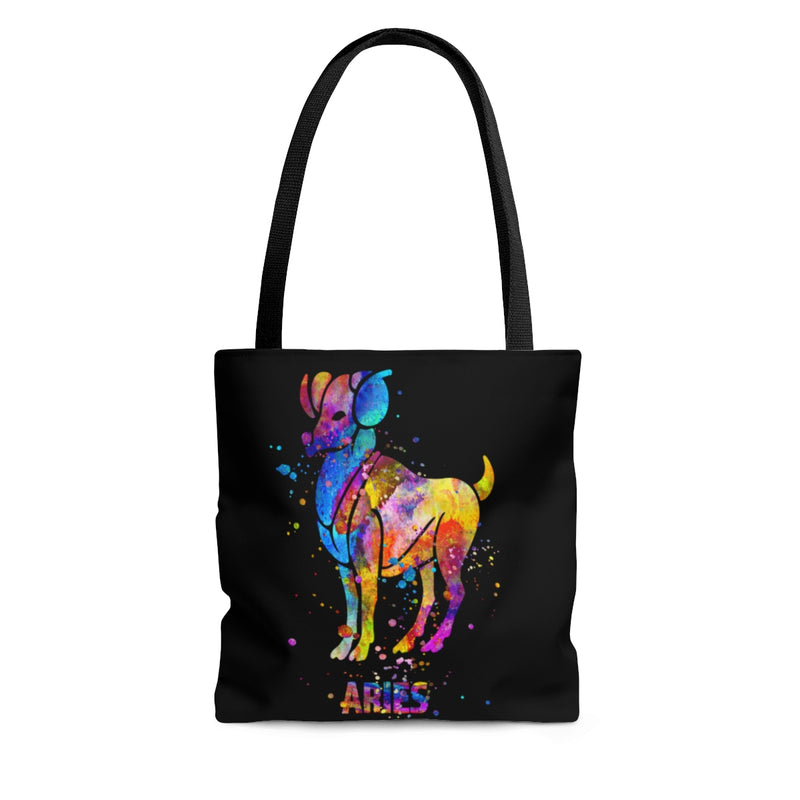 Aries Zodiac Sign Tote Bag - Zuzi's