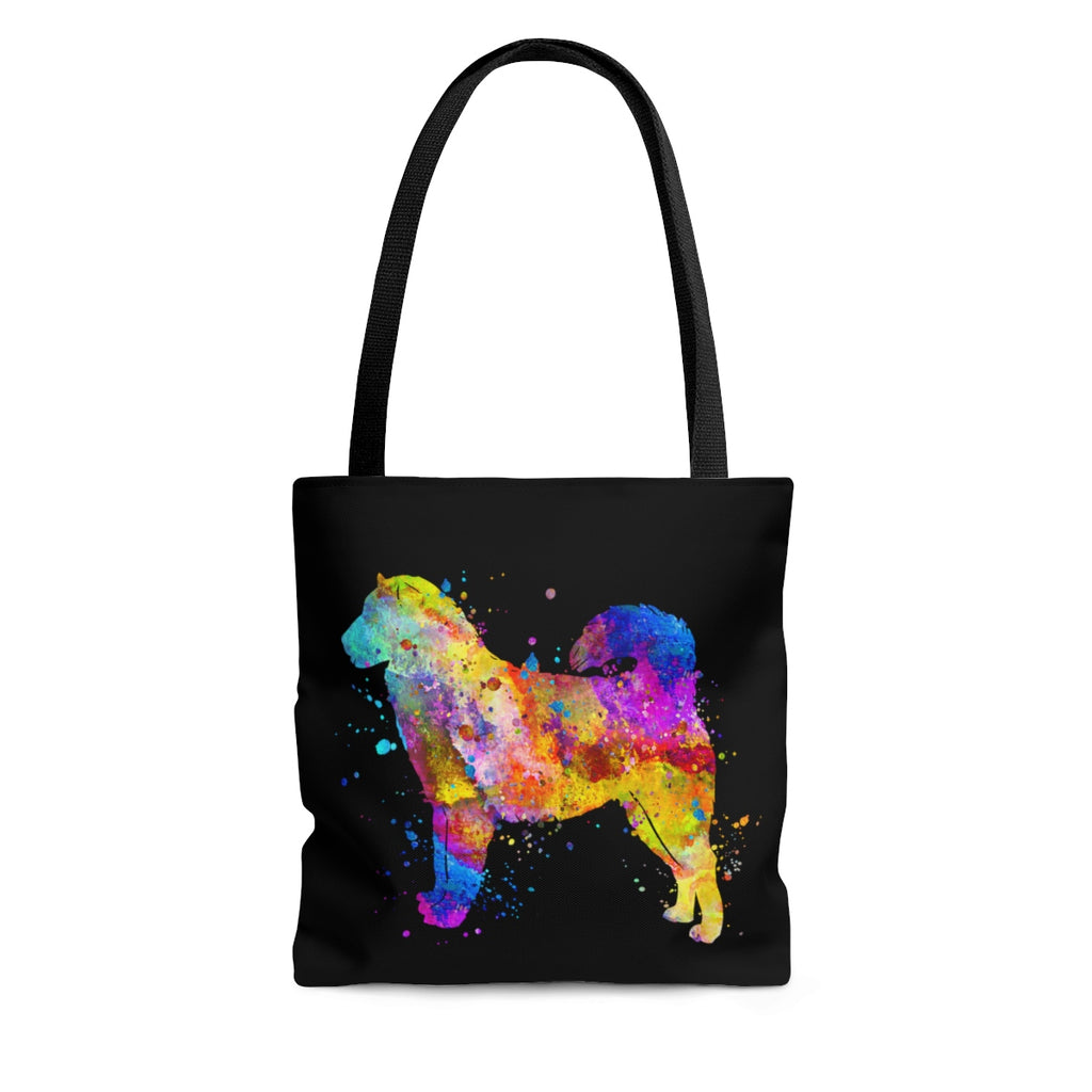 Watercolor Alaskan Malamute Tote Bag - Zuzi's