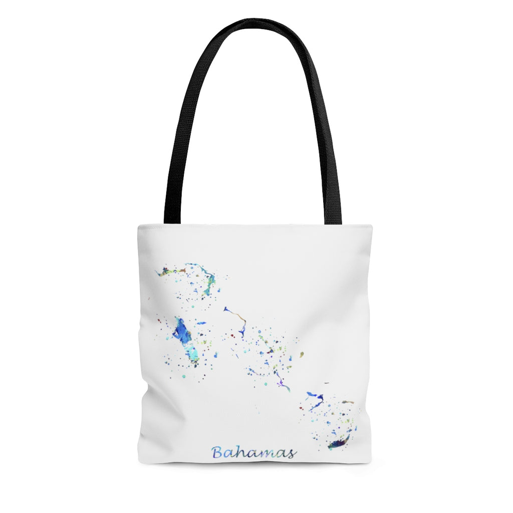 Bahamas Map Tote Bag - Zuzi's