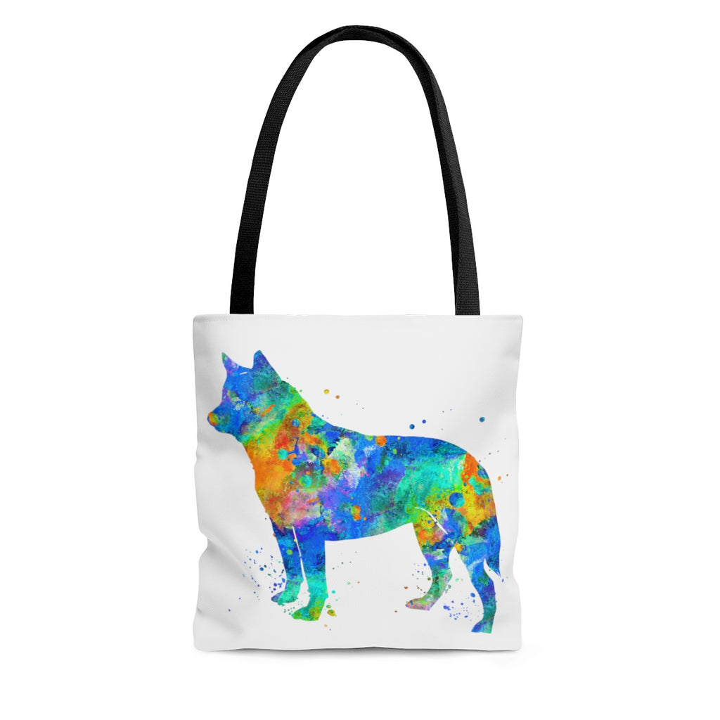 Watercolor Australian Cattle Dog Tote Bag - Zuzi's