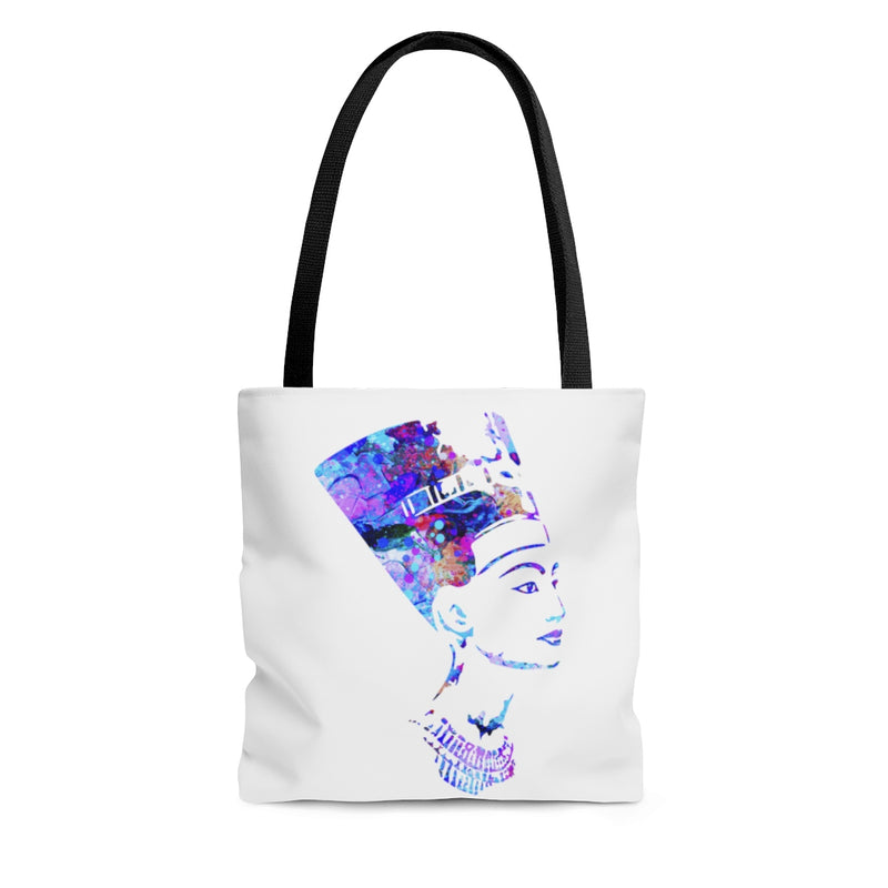 Watercolor Nefertiti Tote Bag - Zuzi's
