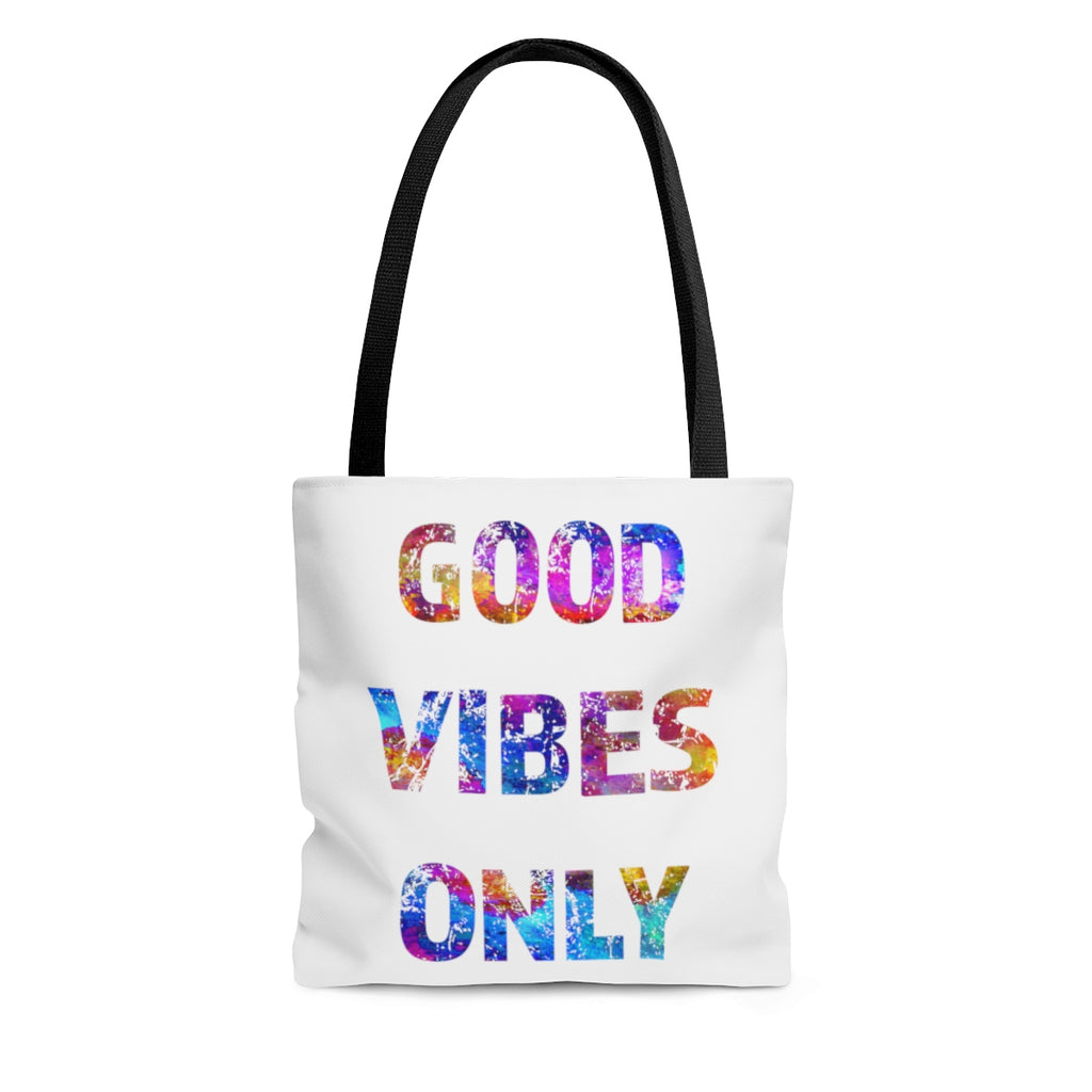 Good Vibes Only Quote Tote Bag - Zuzi's