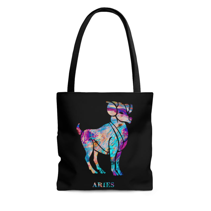 Aries Zodiac Sign Tote Bag - Zuzi's