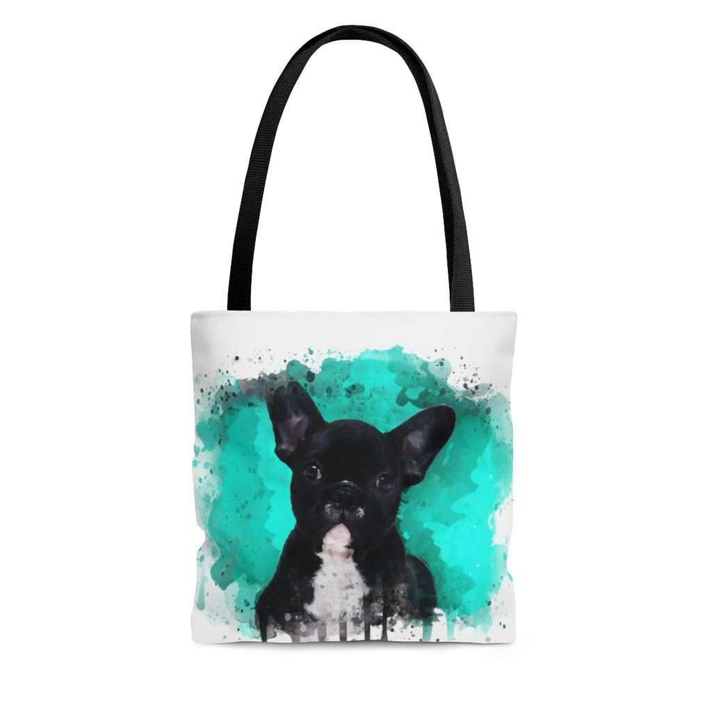 Watercolor French Bulldog Tote Bag - Zuzi's