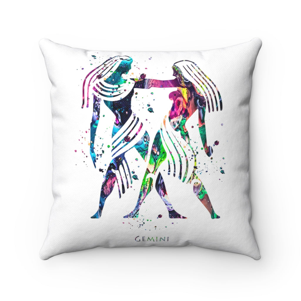 Gemini Square Pillow - Zuzi's