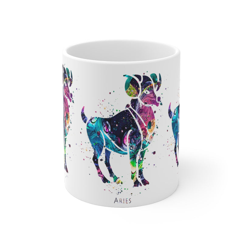 Aries Zodiac Sign Mug - 11 oz, 15 oz - Zuzi's