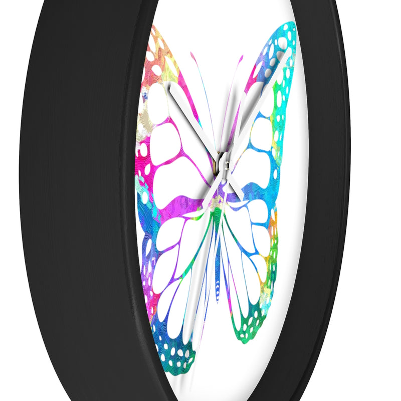 Watercolor Butterfly Wall Clock - Zuzi's