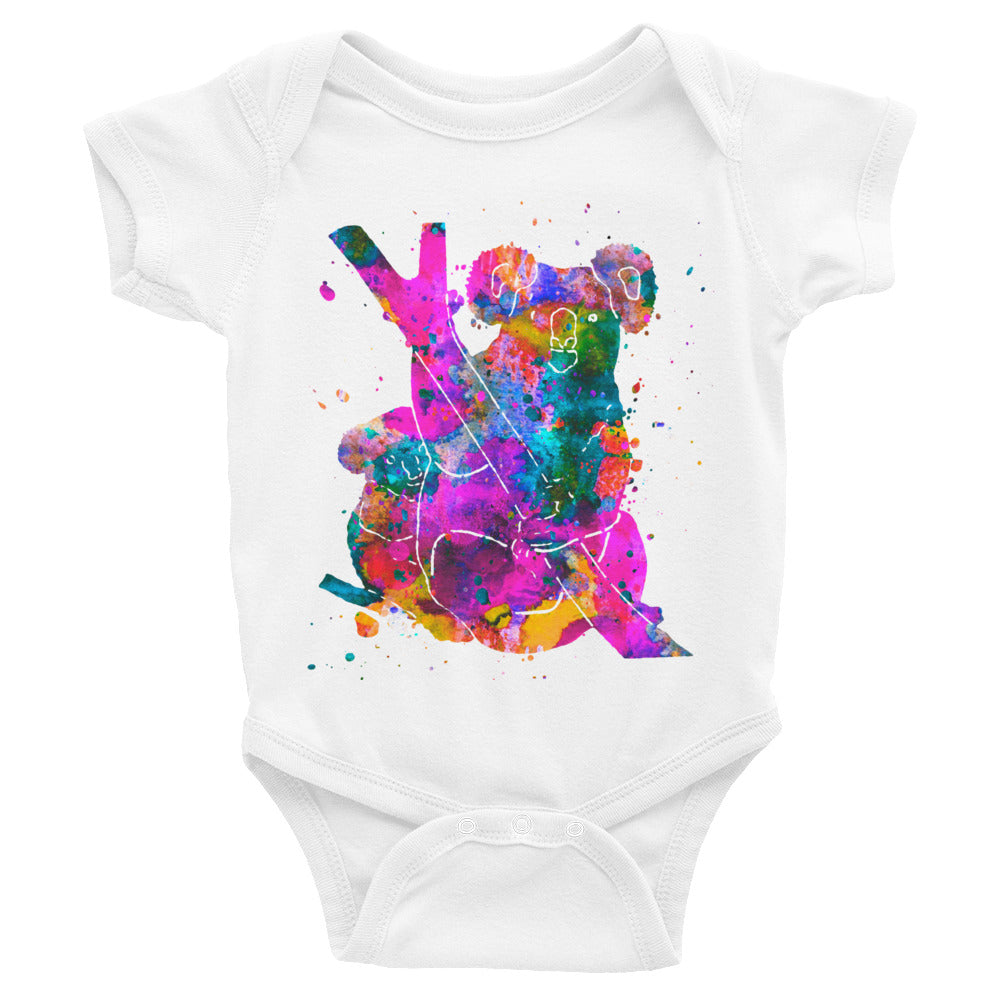 Watercolor Koala Infant Bodysuit - Zuzi's