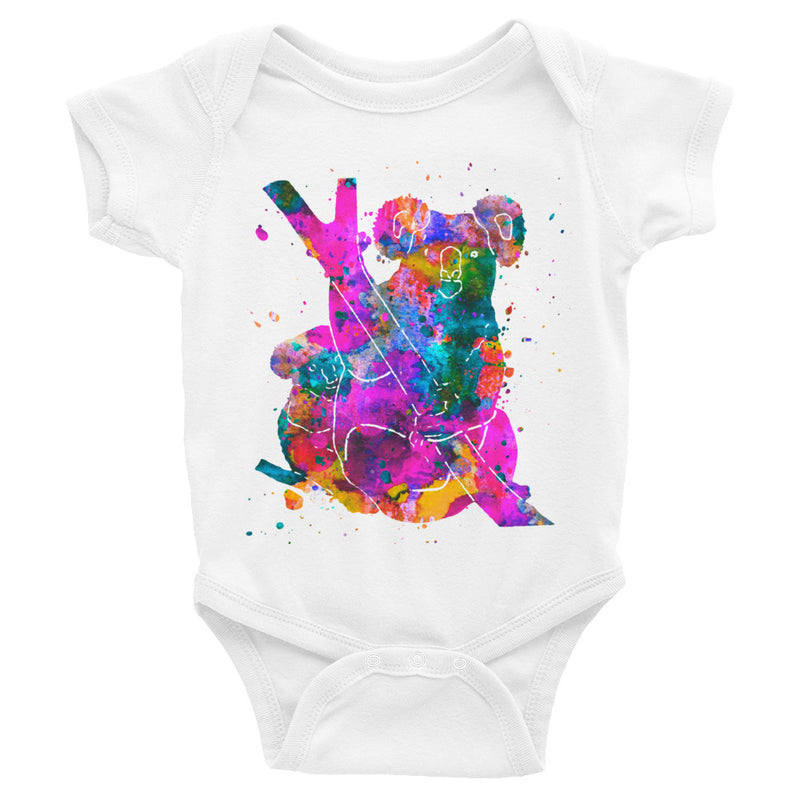 Watercolor Koala Infant Bodysuit - Zuzi's