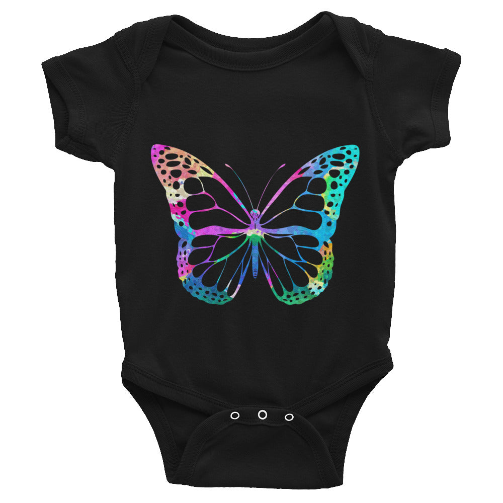 Watercolor Butterfly Infant Bodysuit - Zuzi's