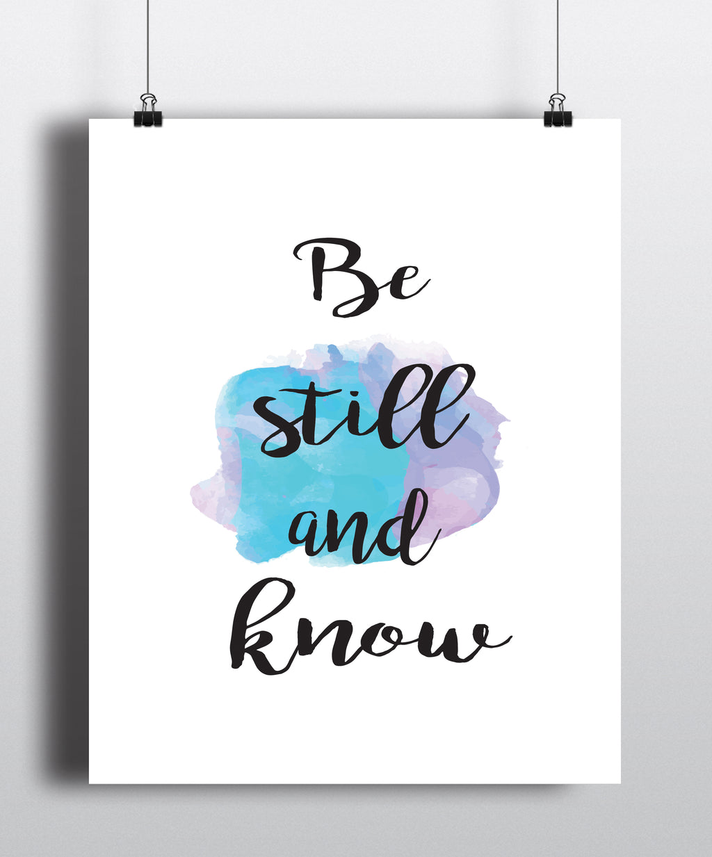 Be Your Beautiful Self Quote Art Print - Unframed - Zuzi's