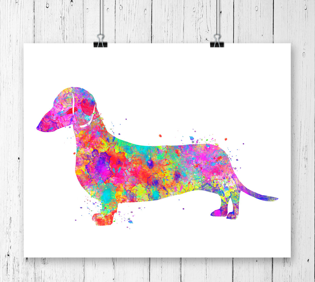 Dachsund Art Print - Unframed - Zuzi's