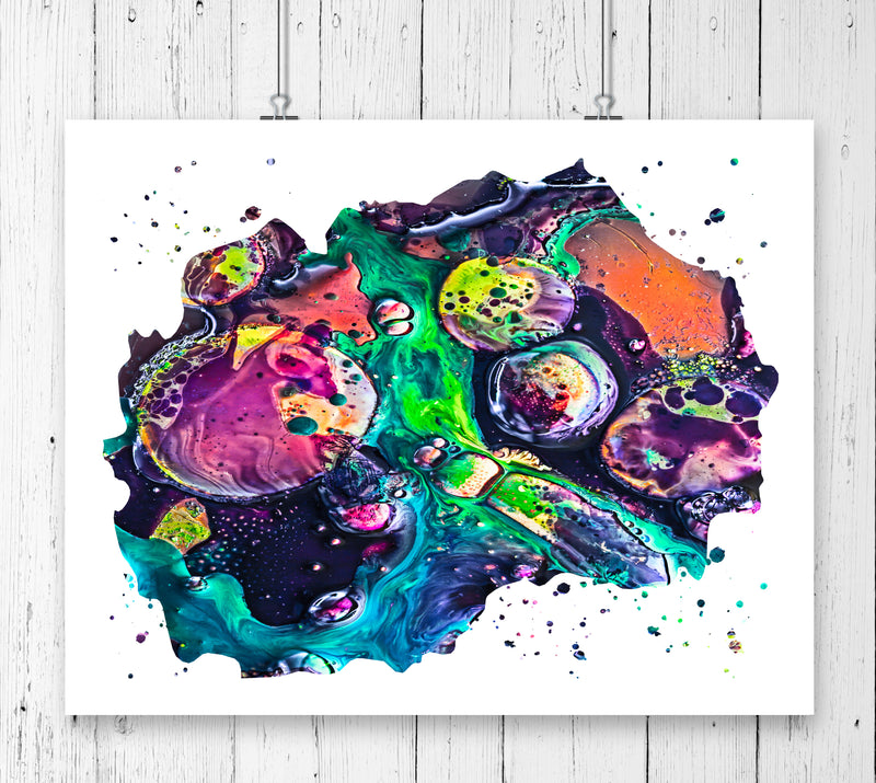 Macedonia Map Art Print - Unframed - Zuzi's