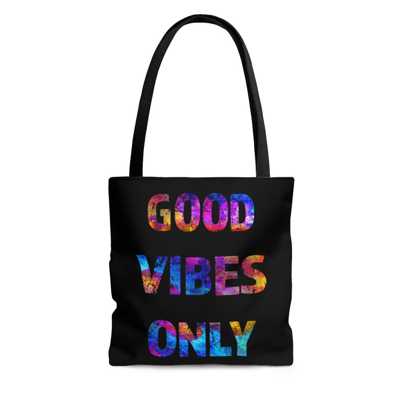 Good Vibes Only Quote Tote Bag - Zuzi's