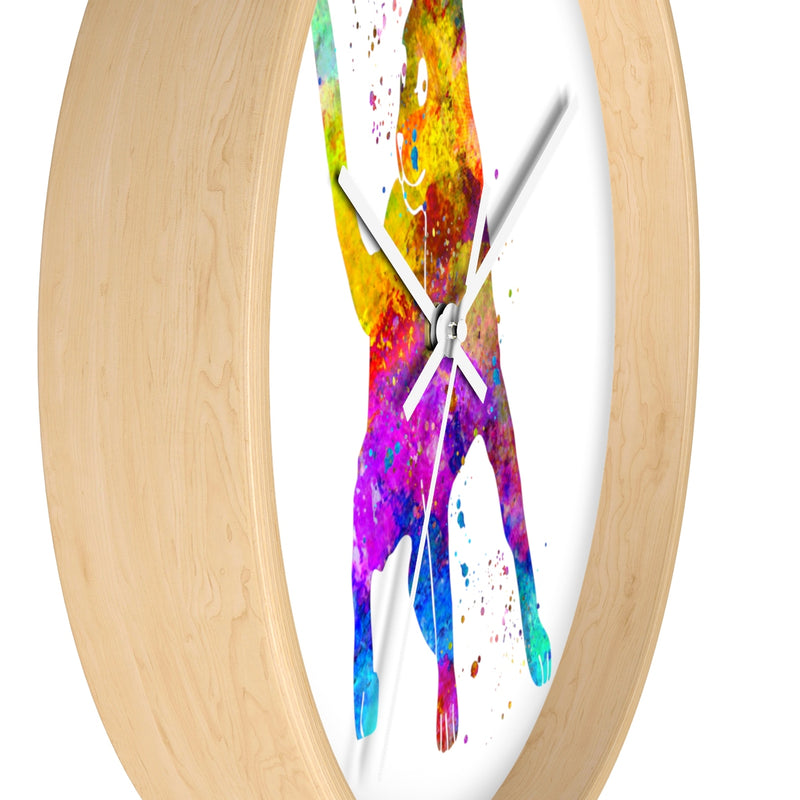 Watercolor Cat Wall Clock - Zuzi's