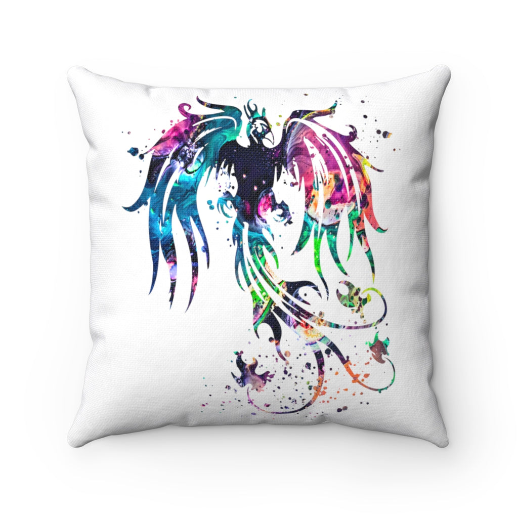 Phoenix Bird Square Pillow - Zuzi's
