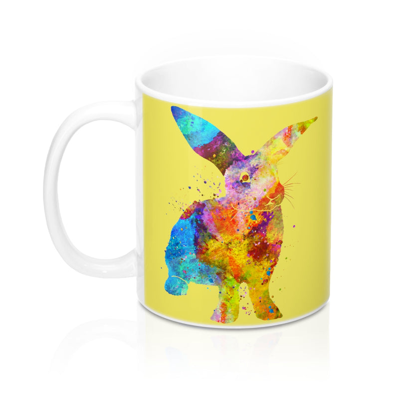 Watercolor Bunny Rabbit Mug - Zuzi's