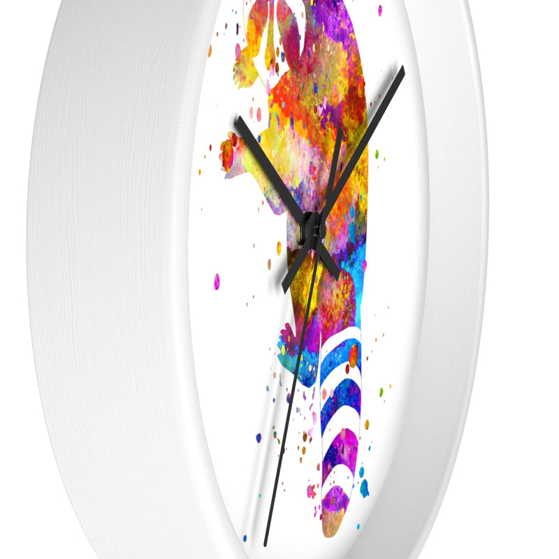 Watercolor Raccoon Wall Clock - Zuzi's