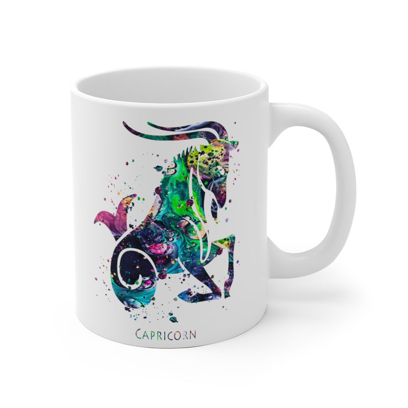 Capricorn Zodiac Sign Mug - 11 oz, 15 oz - Zuzi's