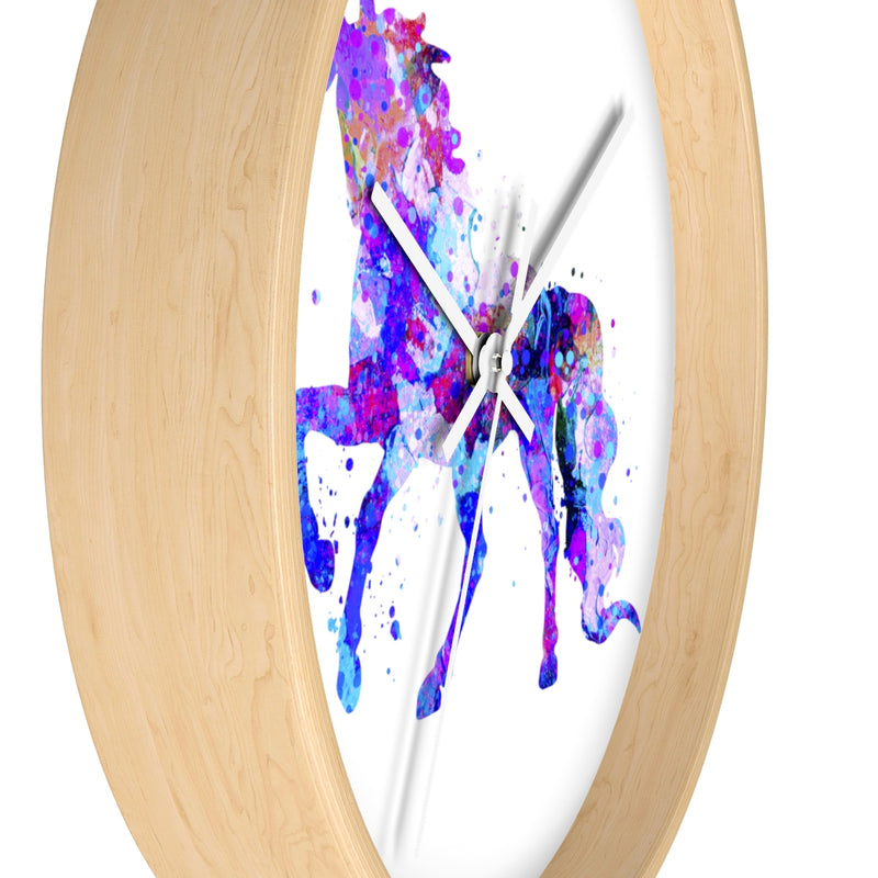 Watercolor Unicorn Wall Clock - Zuzi's