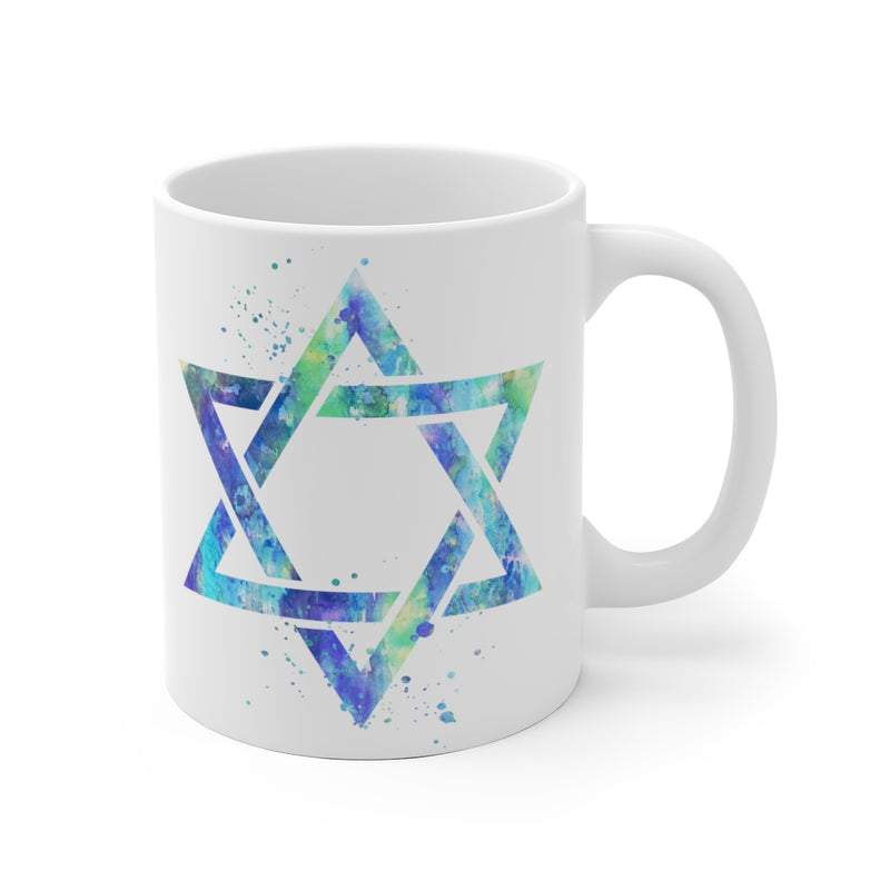 Star Of David Mug - 11 oz, 15 oz - Zuzi's