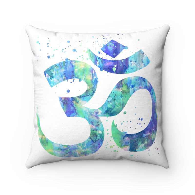 Om Symbol Square Pillow - Zuzi's