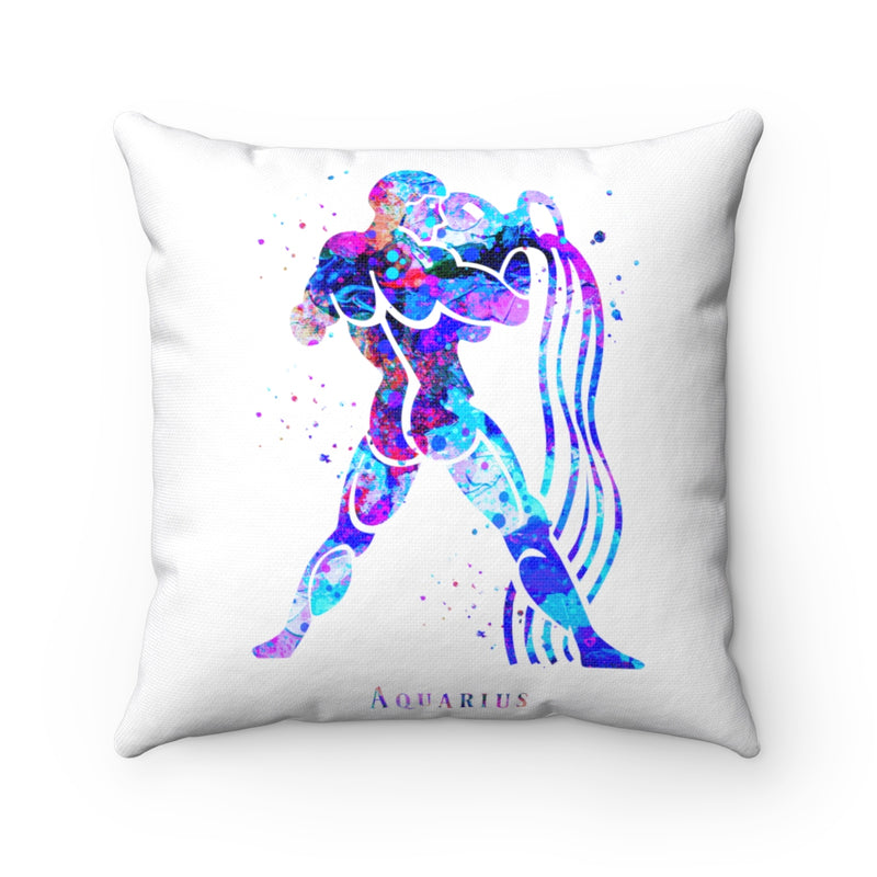 Aquarius Square Pillow - Zuzi's