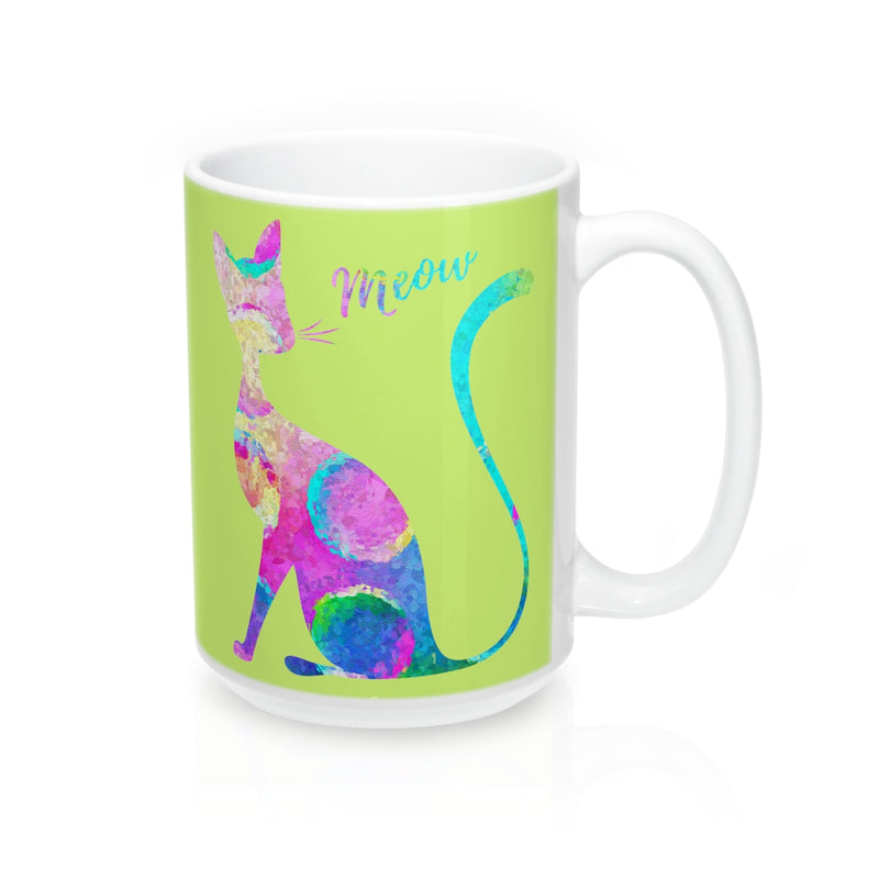 Abstract Cat Mug - Zuzi's