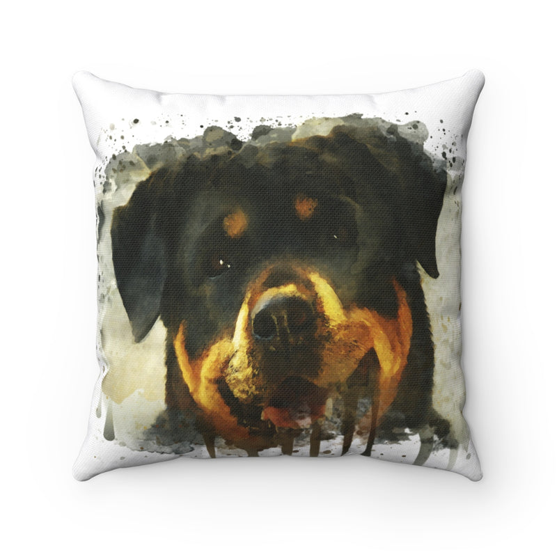 Rottweiler Square Pillow - Zuzi's