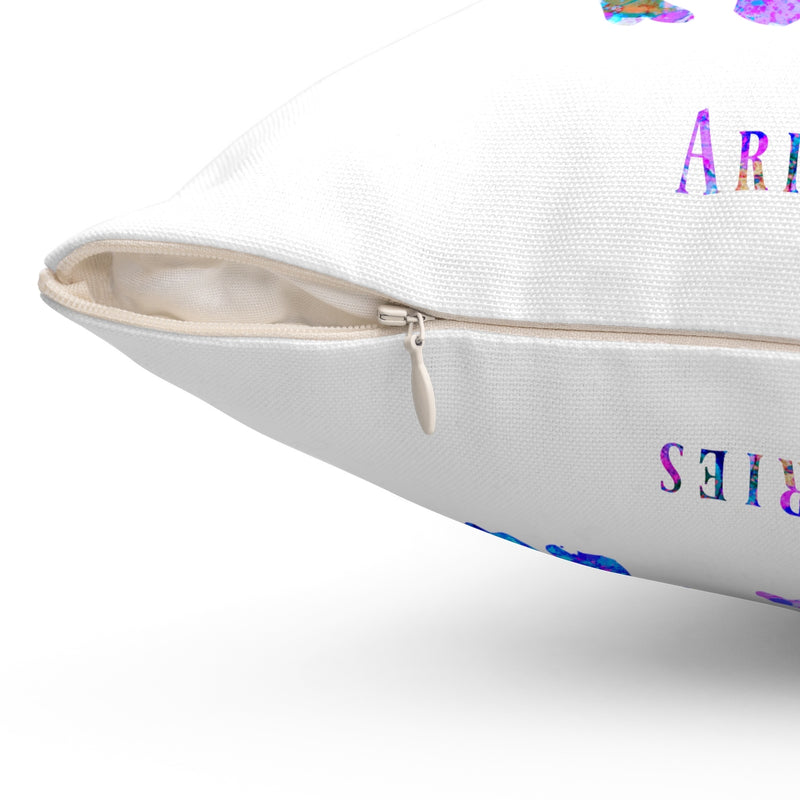 Aries Square Pillow - Zuzi's